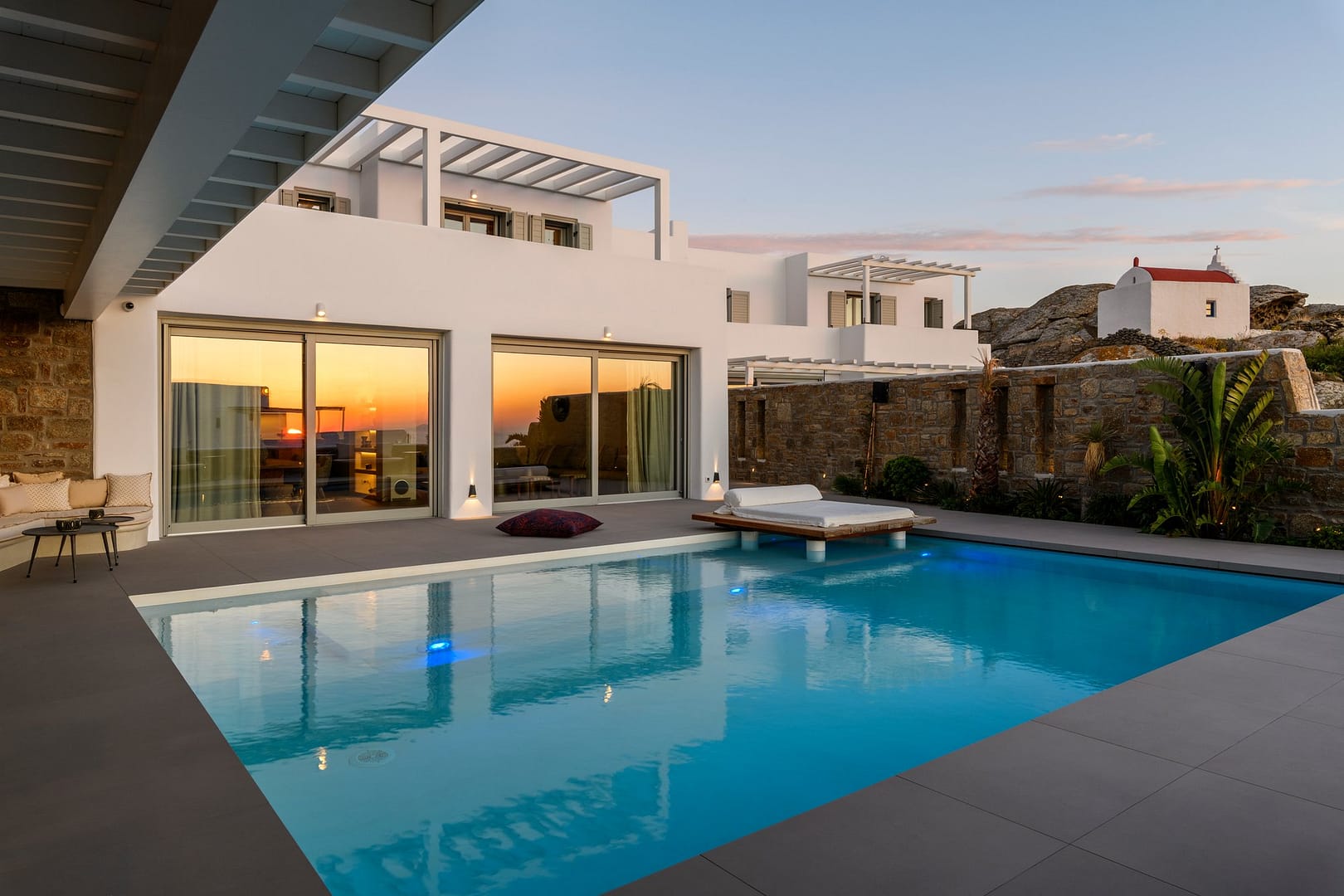 dream luxury villa - luxury villa mykonos - villasmykonosrent pool - mykonos